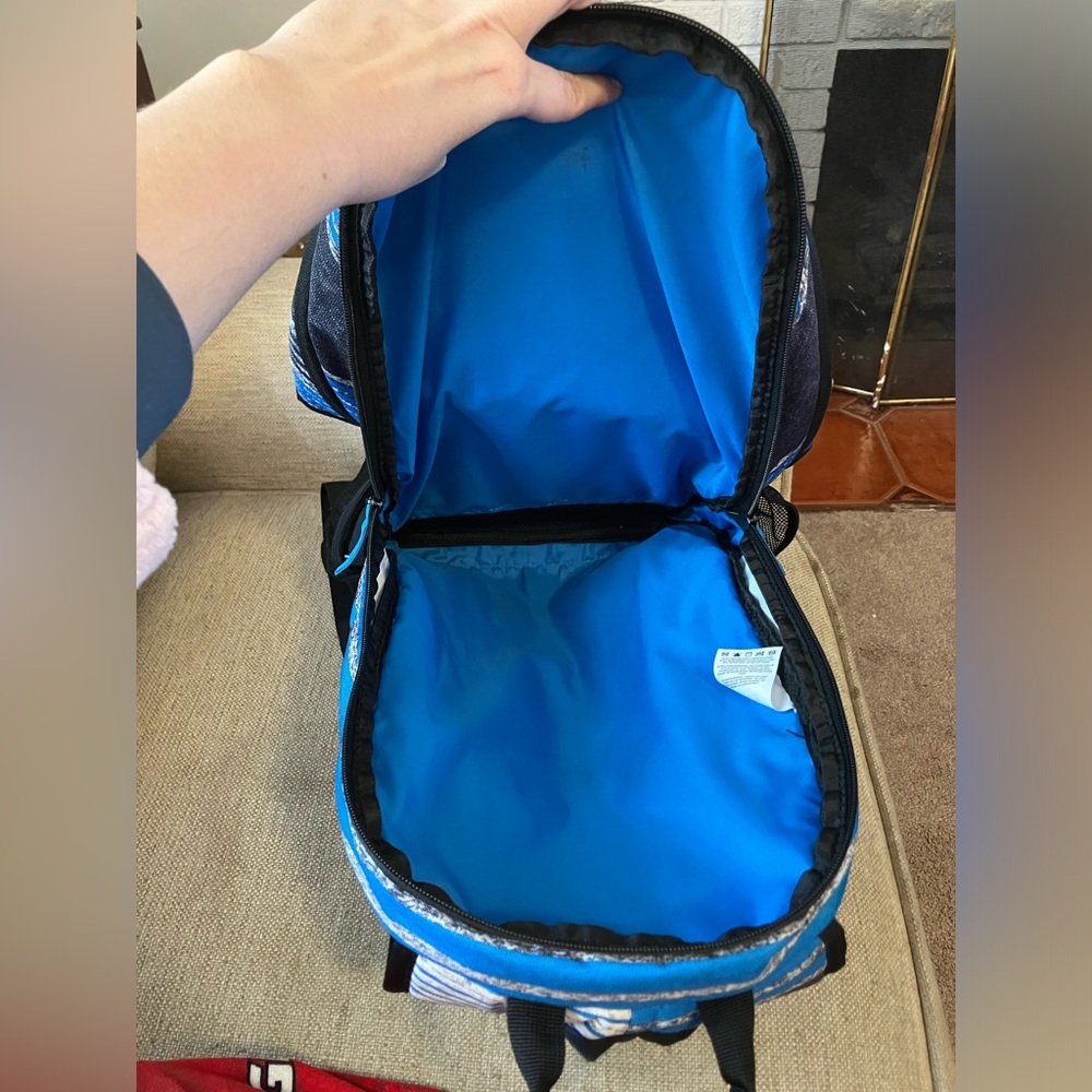 Hurley blue and black backpack - Picture 7 of 8